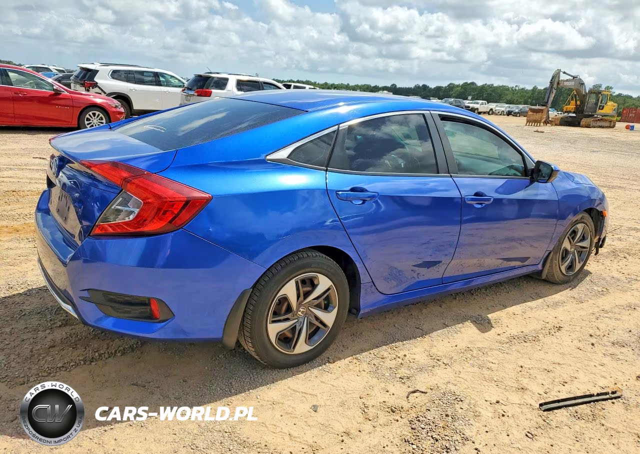 2021 Honda Civic Lx VIN:2HGFC2F65MH537698 - 3
