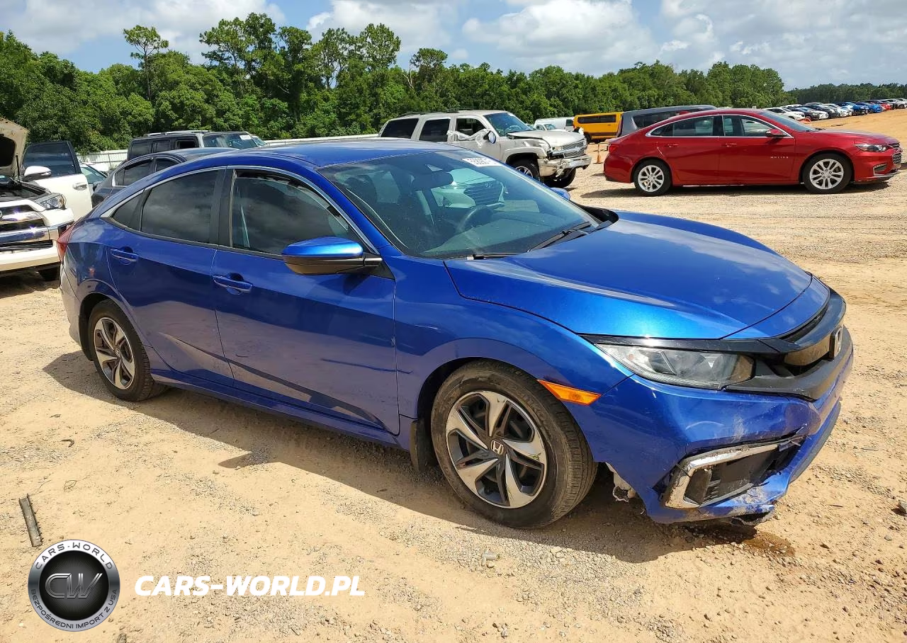 2021 Honda Civic Lx VIN:2HGFC2F65MH537698 - 4