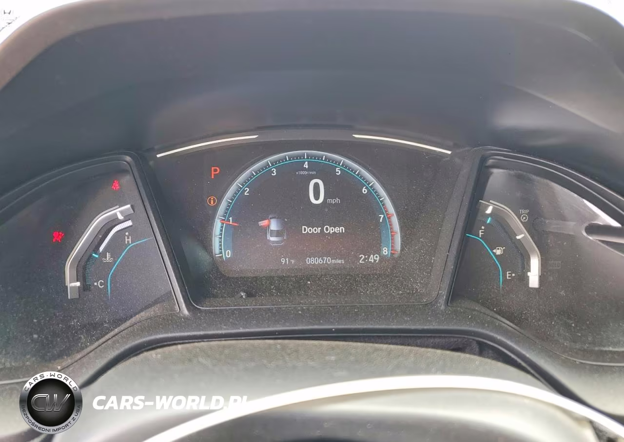 2021 Honda Civic Lx VIN:2HGFC2F65MH537698 - 9