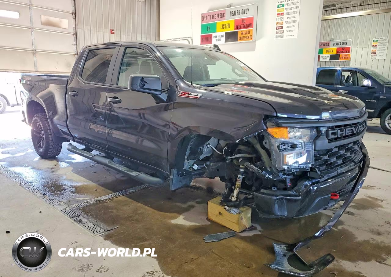 2022 Chevrolet Silverado K1500 Trail Boss Custom VIN:3GCPDCEKXNG666557 - 4