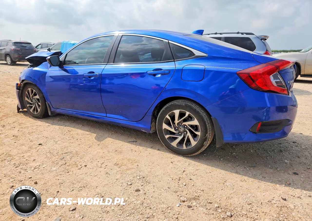 2018 Honda Civic Ex VIN:2HGFC2F70JH566269 - 2