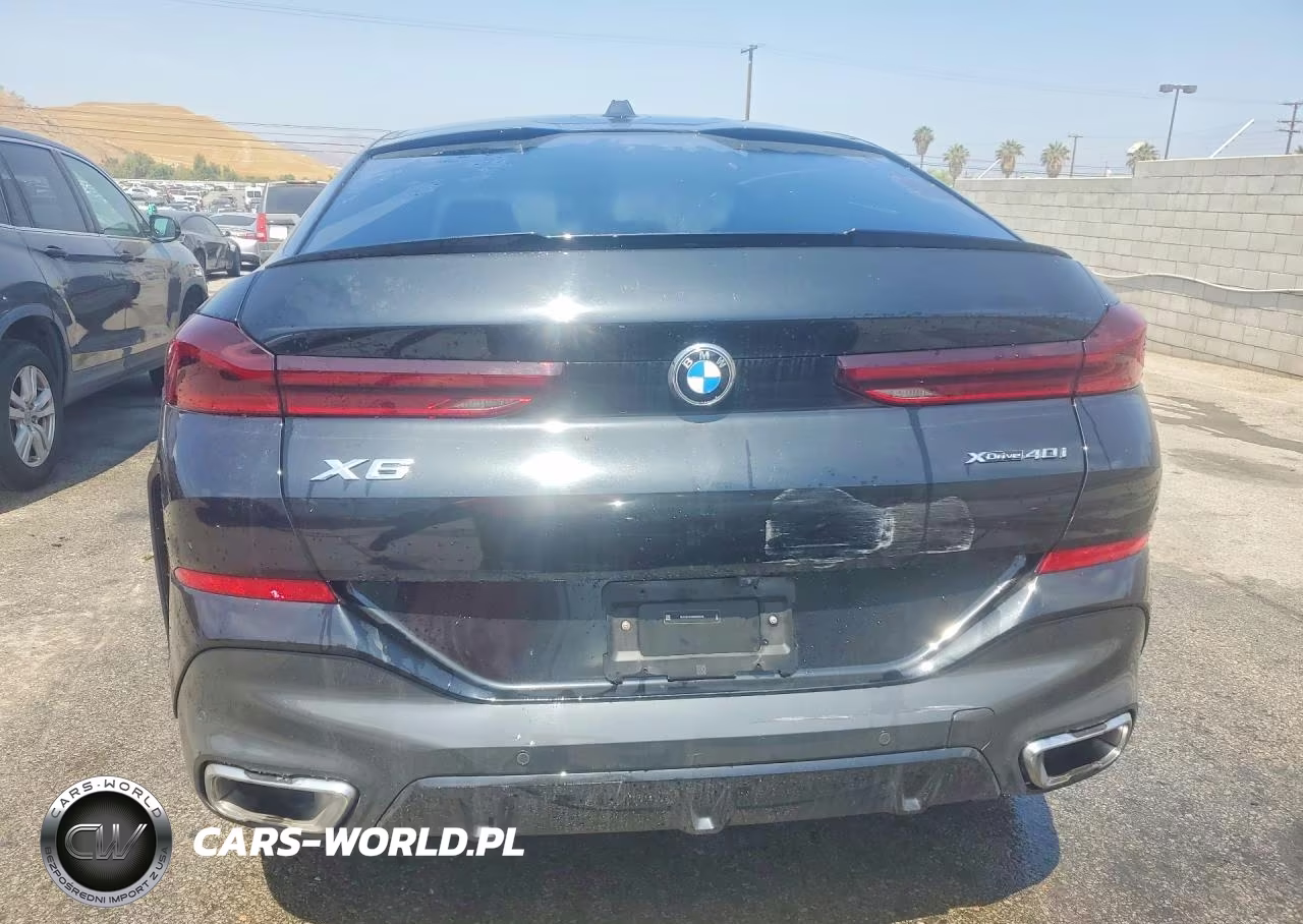 2024 BMW X6 xDrive40I VIN:5UX33EX04R9W08540 - 6