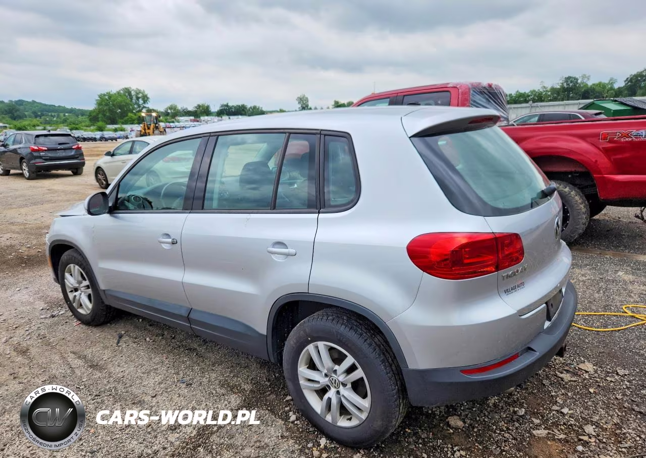 2014 Volkswagen Tiguan S VIN:WVGBV3AX7EW534572 - 2
