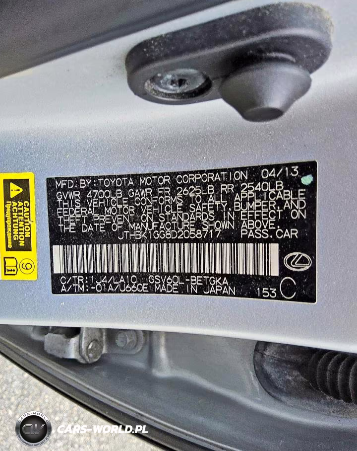 2013 Lexus Es 350 VIN:JTHBK1GG8D2058717 - 12