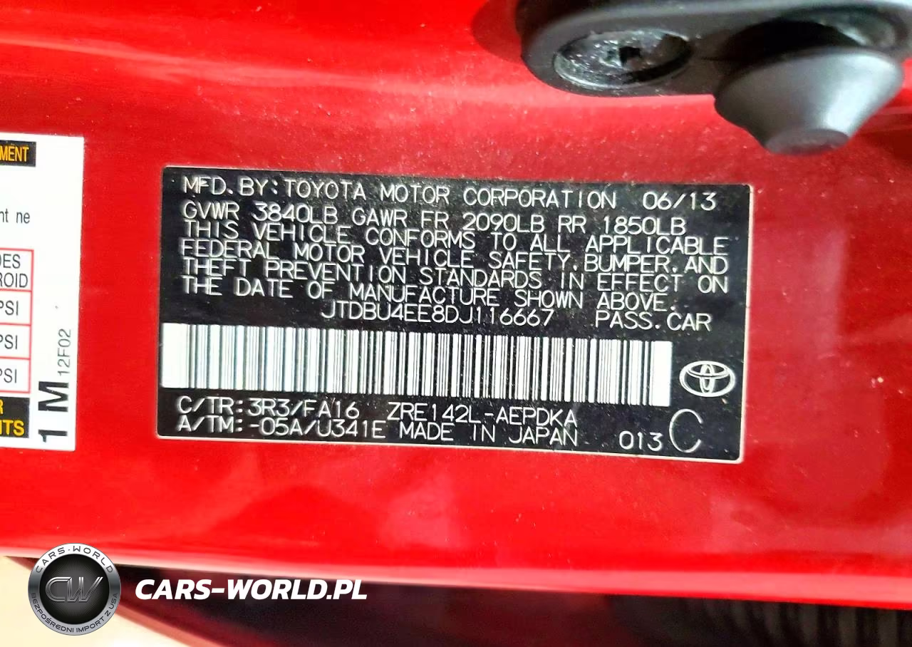 2013 Toyota Corolla L VIN:JTDBU4EE8DJ116667 - 12
