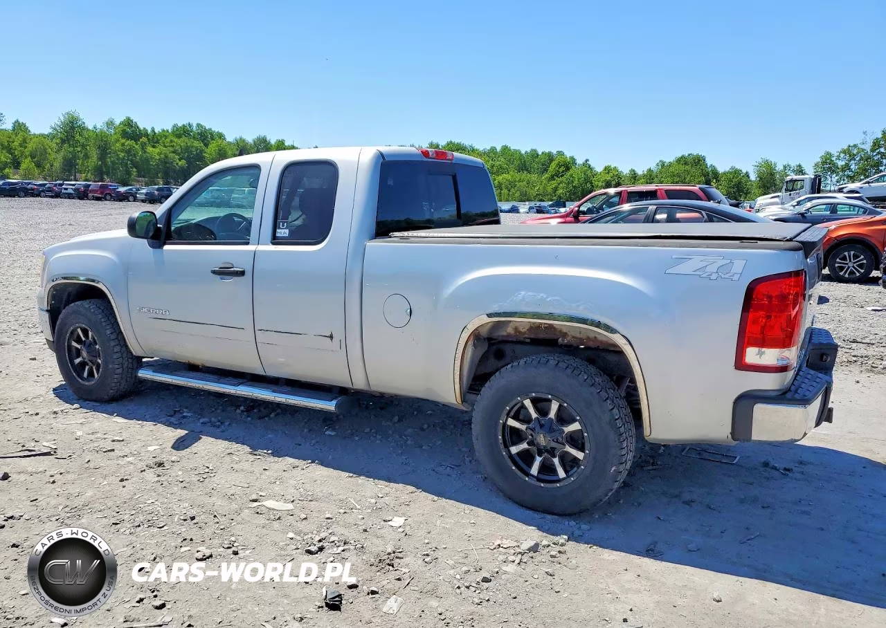 2010 GMC Sierra K1500 Sle VIN:1GTSKVE35AZ155708 - 2