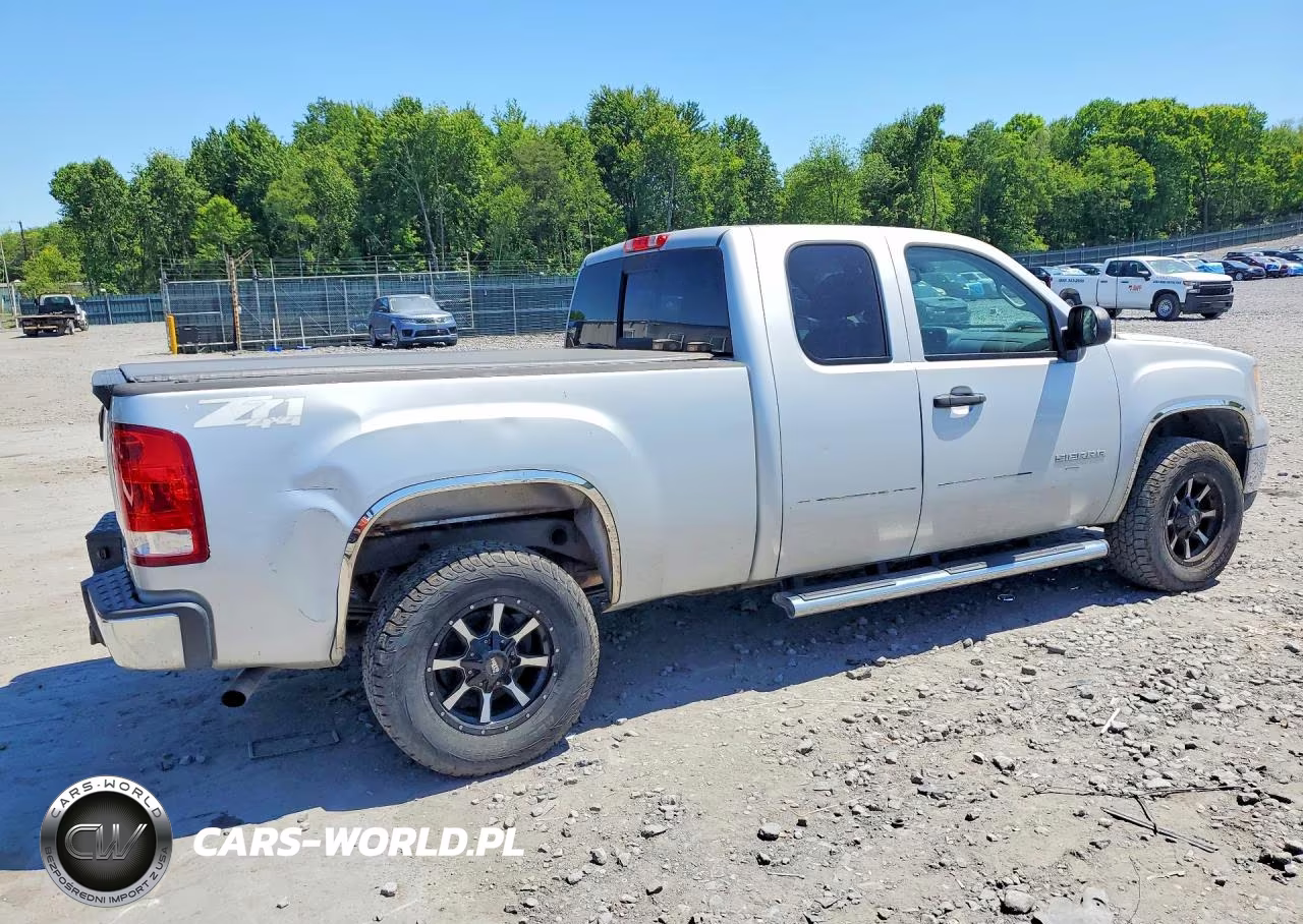 2010 GMC Sierra K1500 Sle VIN:1GTSKVE35AZ155708 - 3