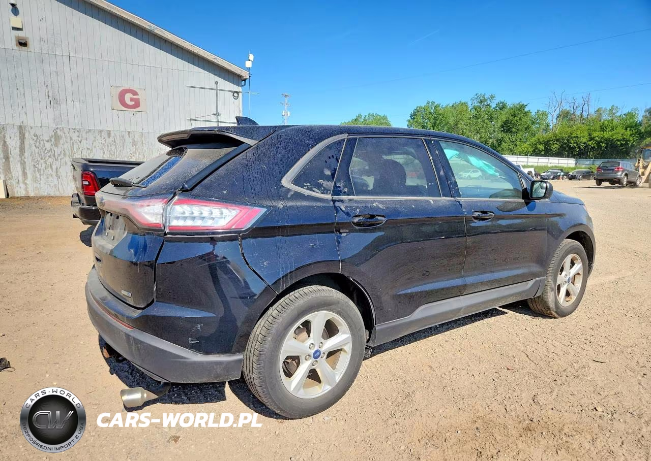 2017 Ford Edge Se VIN:2FMPK4G92HBC56408 - 3