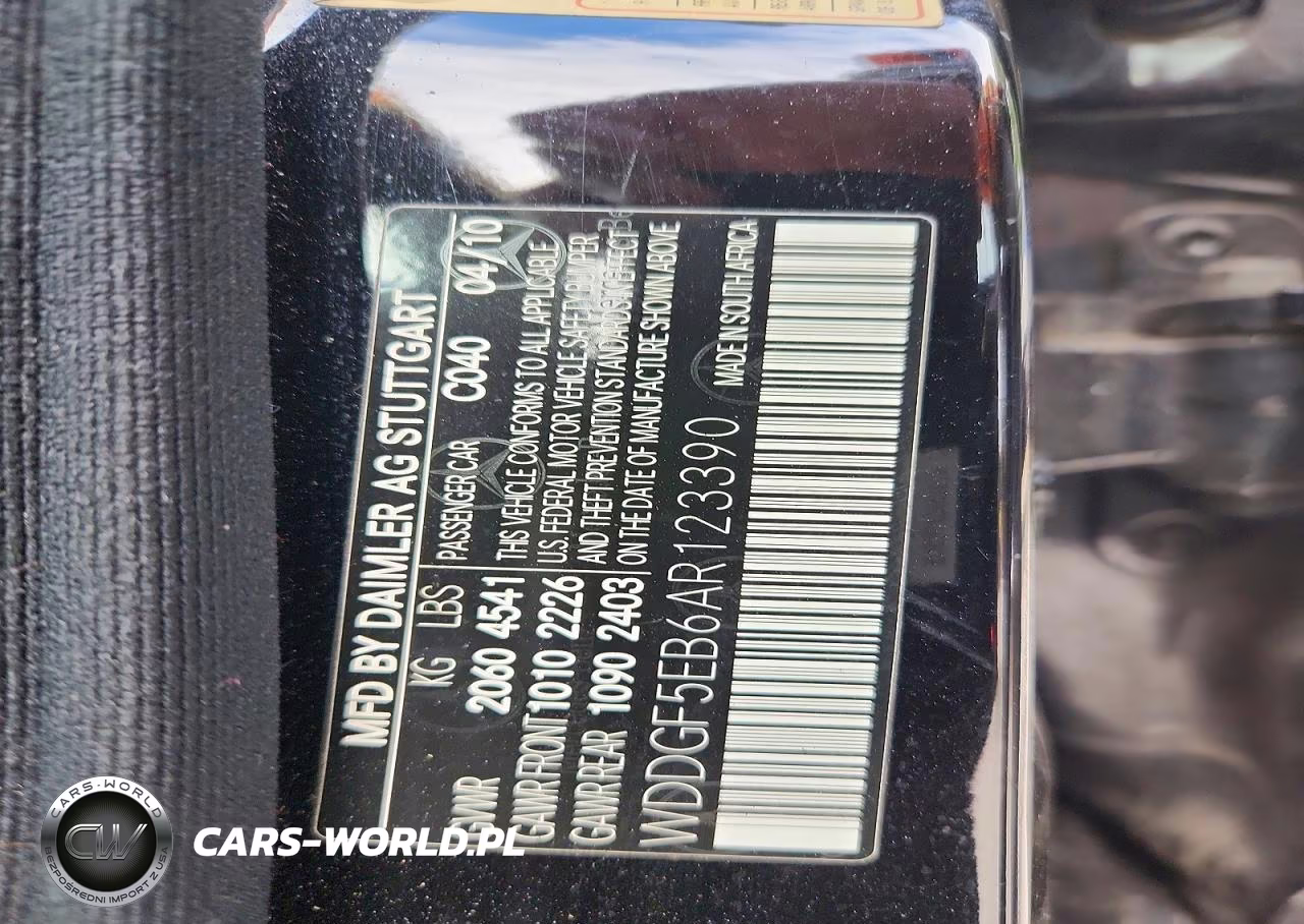 2010 Mercedes-Benz C 300 VIN:WDDGF5EB6AR123390 - 12
