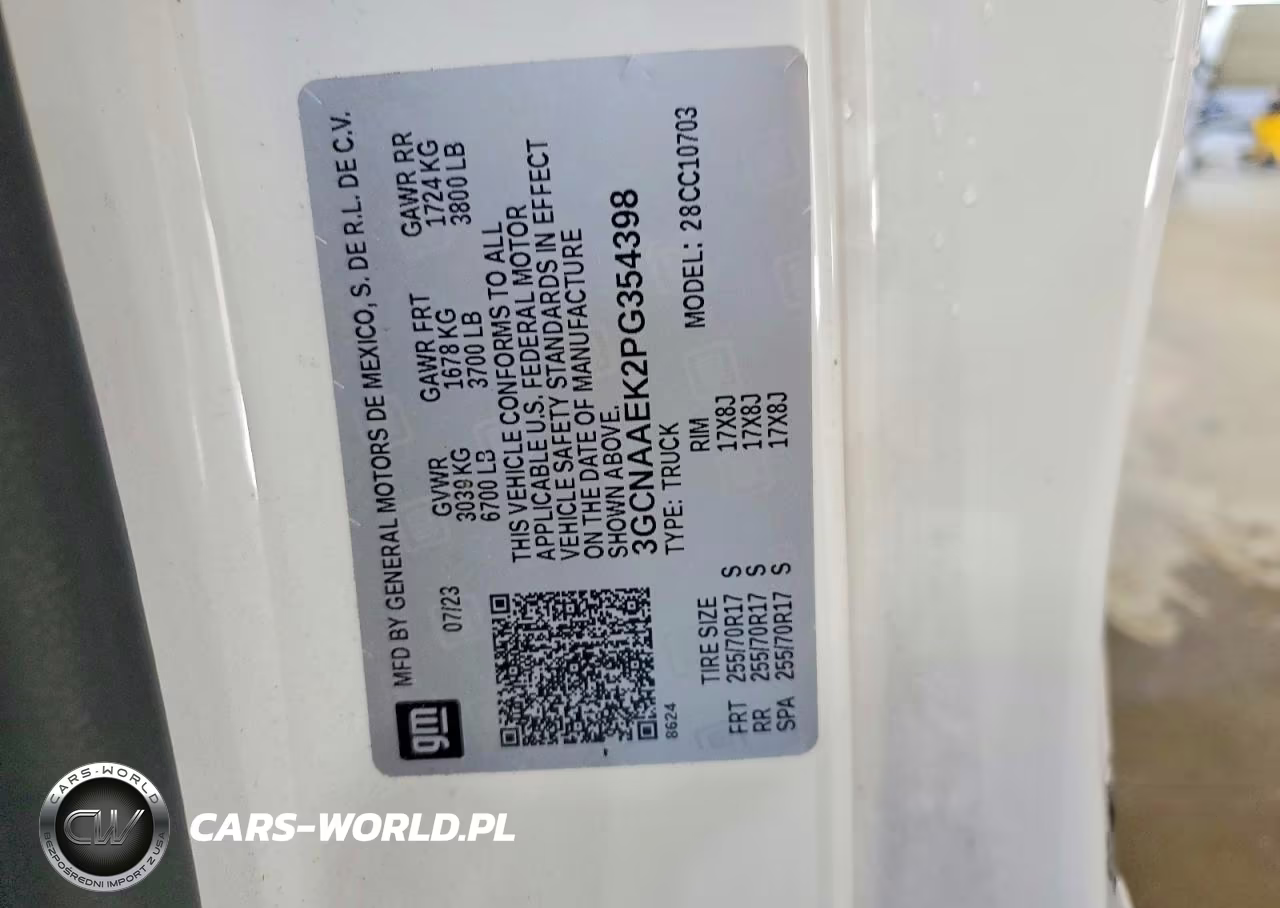 2023 Chevrolet Silverado C1500 VIN:3GCNAAEK2PG354398 - 11