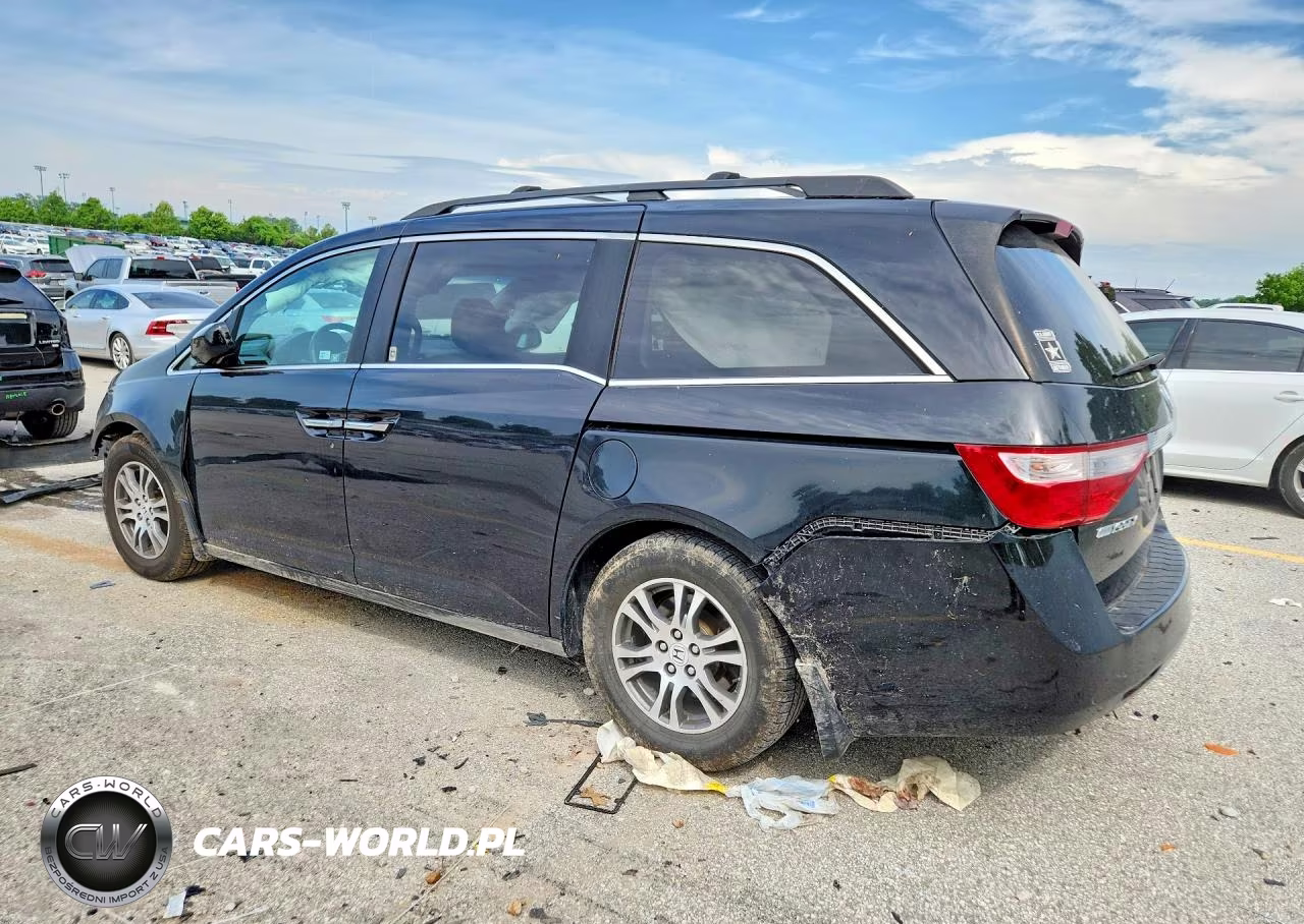 2012 Honda Odyssey Exl VIN:5FNRL5H60CB145632 - 2