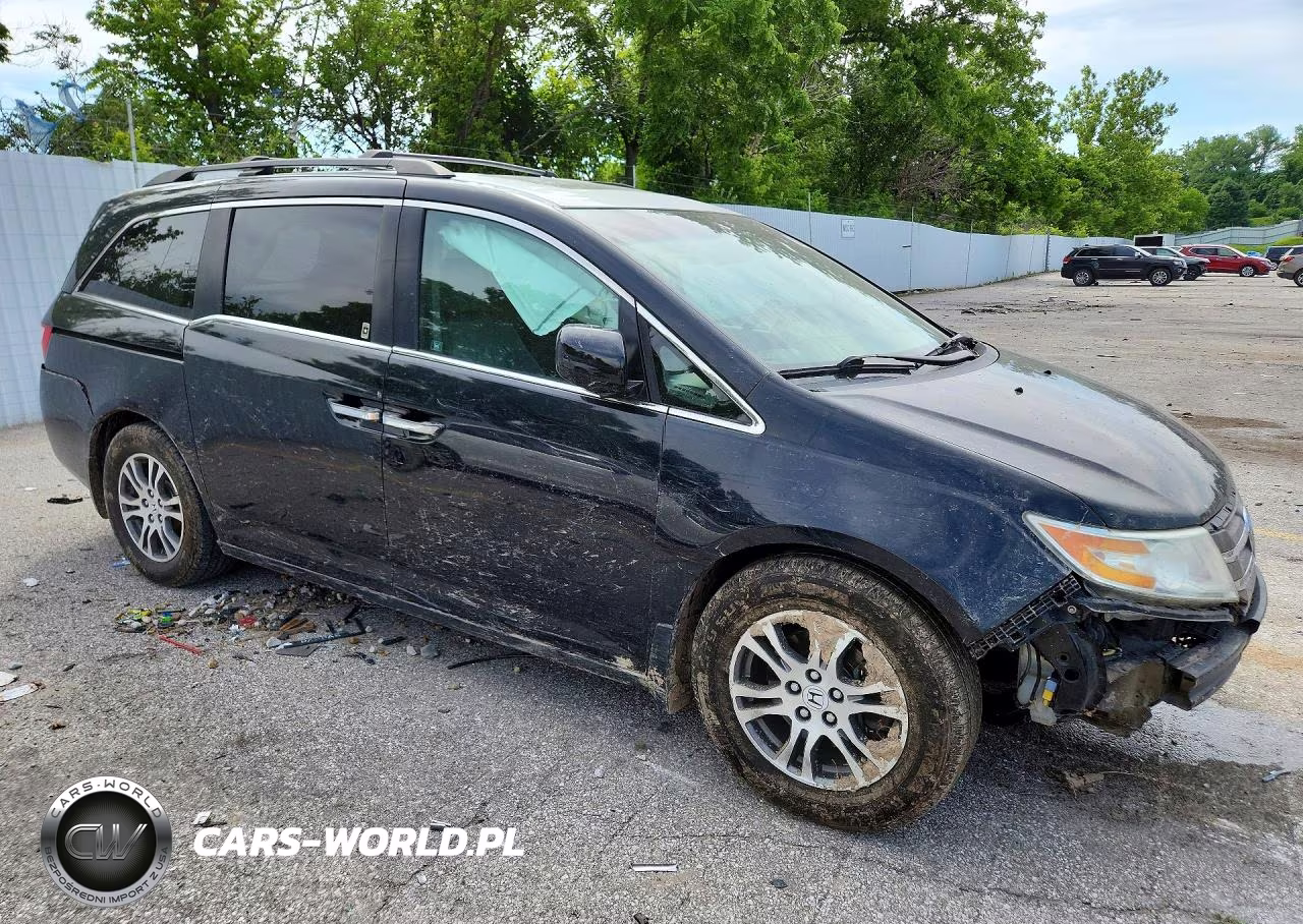 2012 Honda Odyssey Exl VIN:5FNRL5H60CB145632 - 4