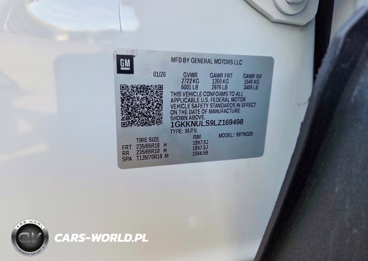 2020 GMC Acadia Slt VIN:1GKKNULS9LZ169498 - 13