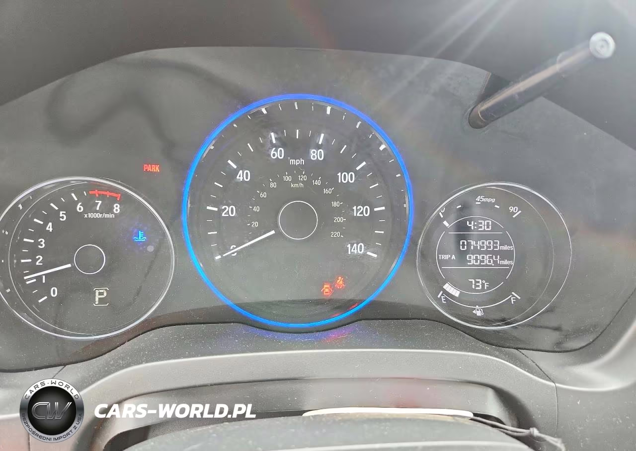 2016 Honda Hr-V Lx VIN:3CZRU5H35GM740667 - 9