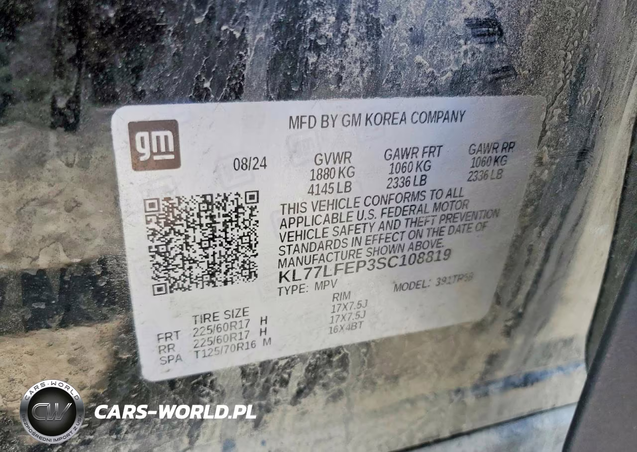 2025 Chevrolet Trax Ls VIN:KL77LFEP3SC108819 - 13
