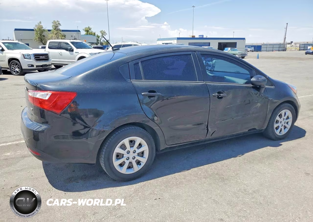 2013 Kia Rio Lx VIN:KNADM4A30D6284512 - 3