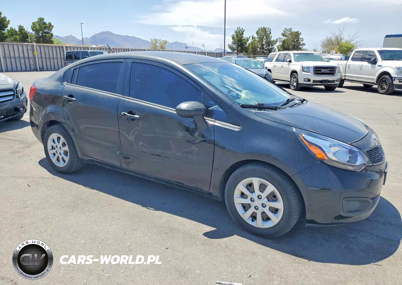 2013 Kia Rio Lx VIN:KNADM4A30D6284512 - 4