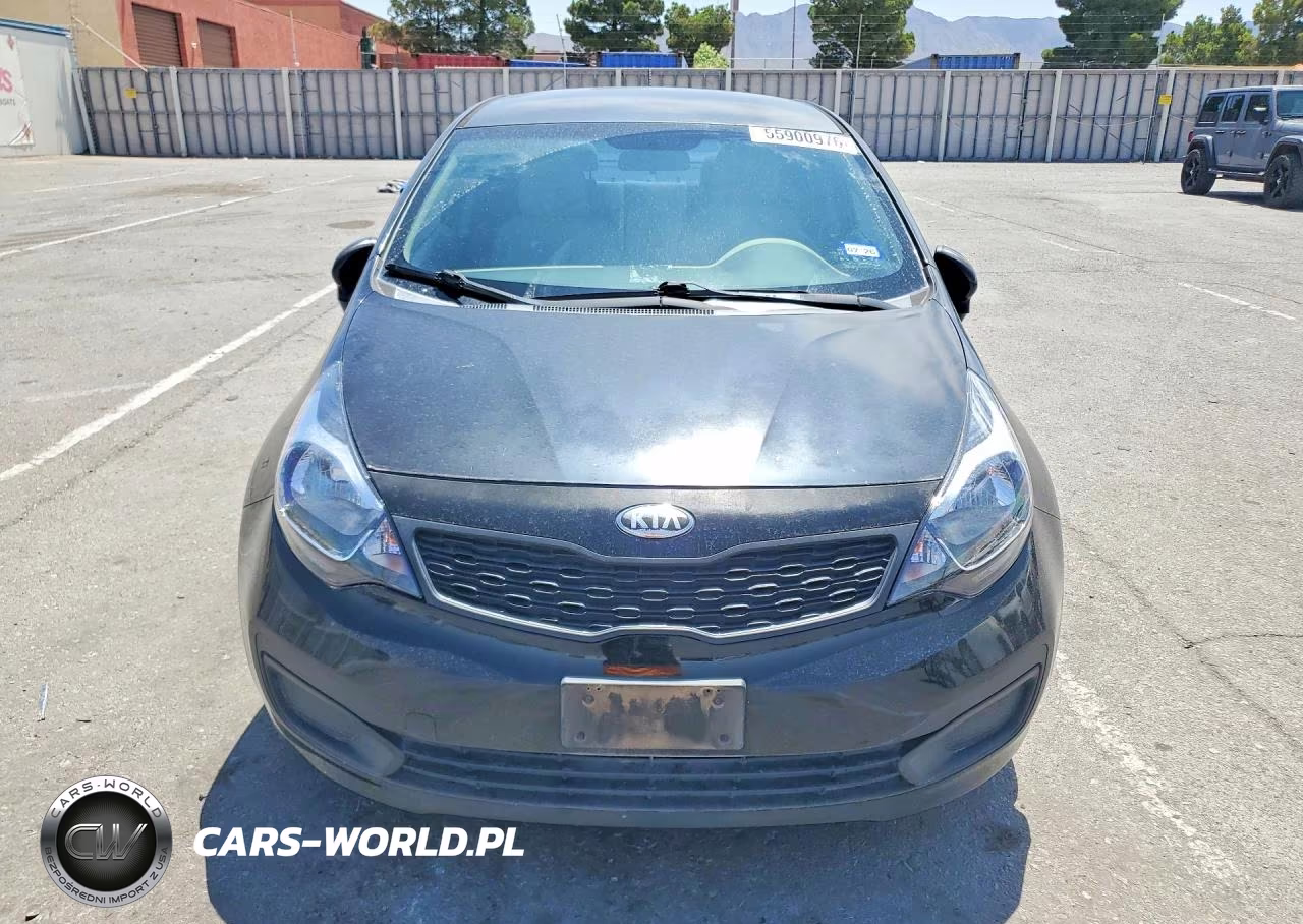 2013 Kia Rio Lx VIN:KNADM4A30D6284512 - 5