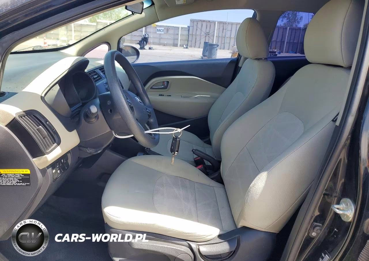 2013 Kia Rio Lx VIN:KNADM4A30D6284512 - 7