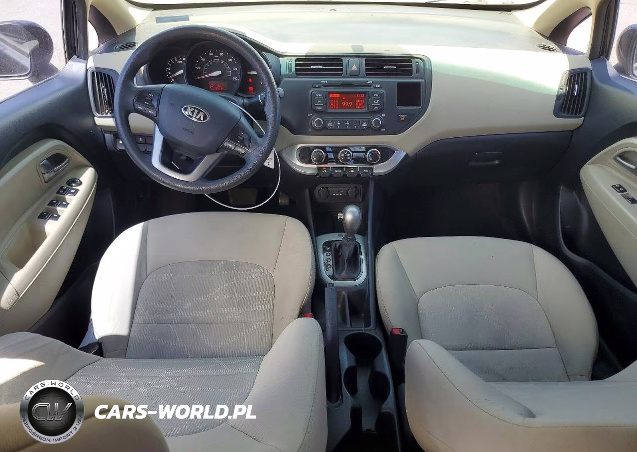 2013 Kia Rio Lx VIN:KNADM4A30D6284512 - 8