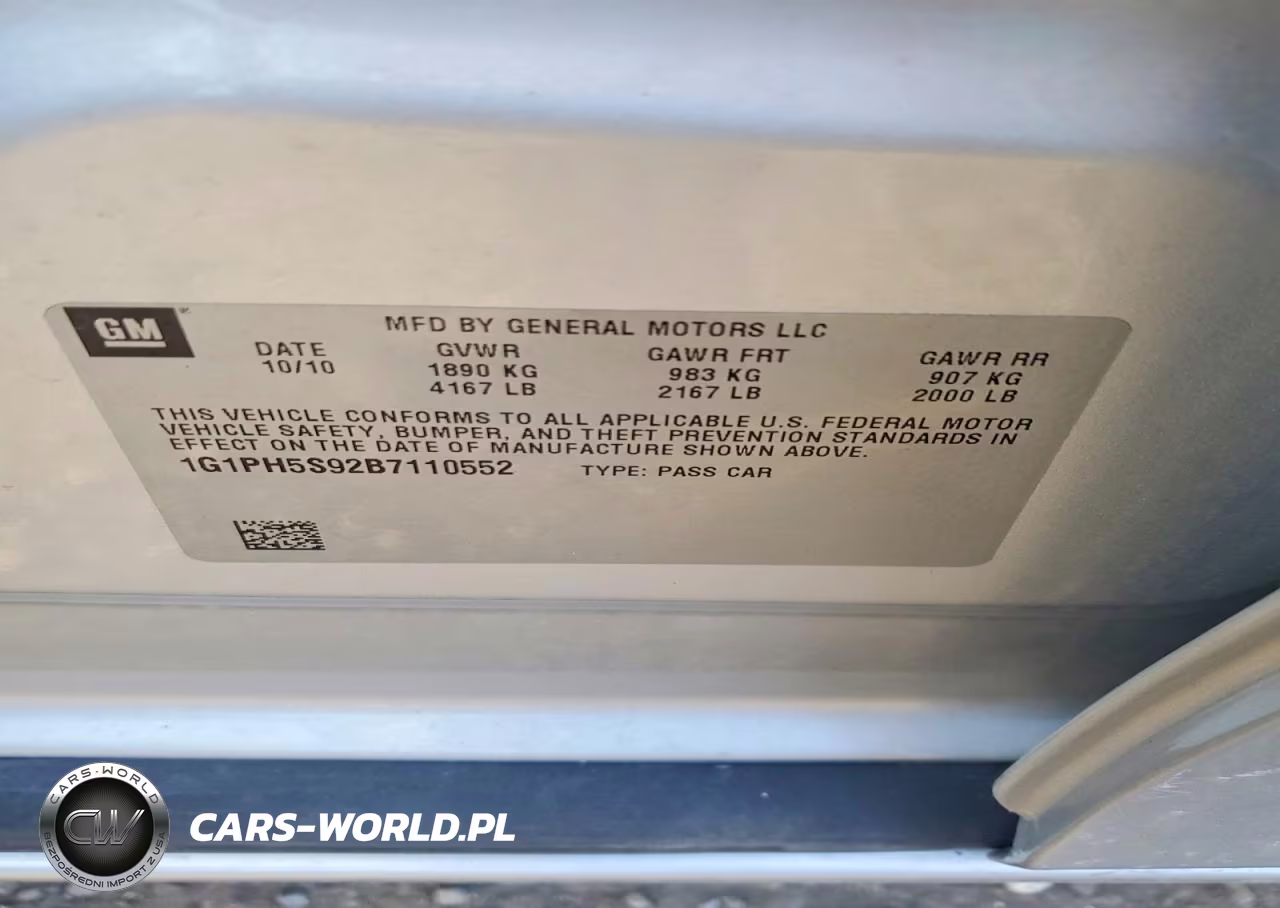 2011 Chevrolet Cruze Ltz VIN:1G1PH5S92B7110552 - 12