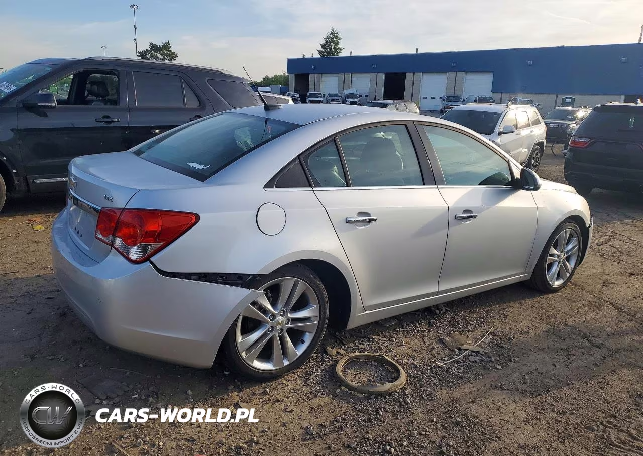2011 Chevrolet Cruze Ltz VIN:1G1PH5S92B7110552 - 3