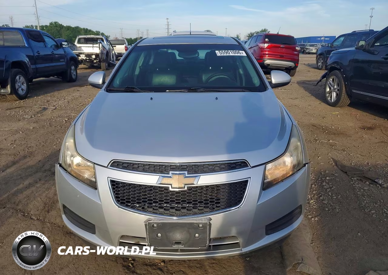 2011 Chevrolet Cruze Ltz VIN:1G1PH5S92B7110552 - 5