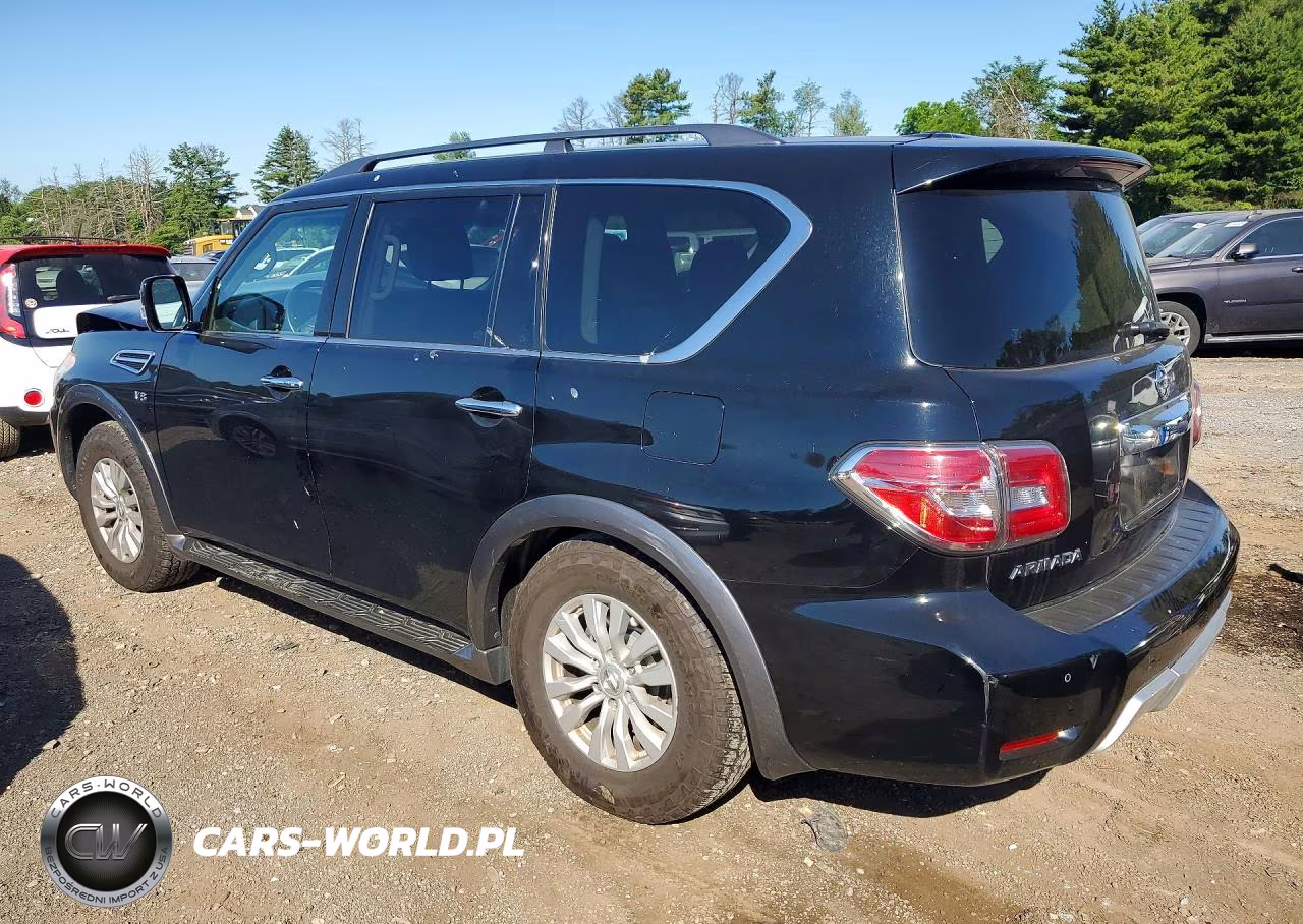 2017 Nissan Armada Sv VIN:JN8AY2NC8H9507302 - 2
