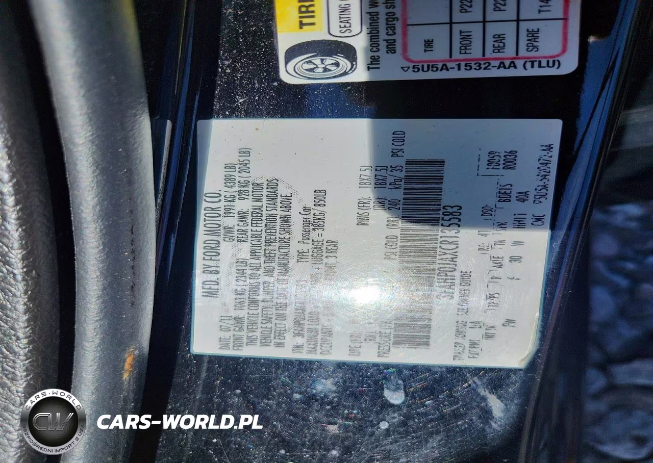 2012 Ford Fusion Sel VIN:3FAHP0JAXCR135583 - 12