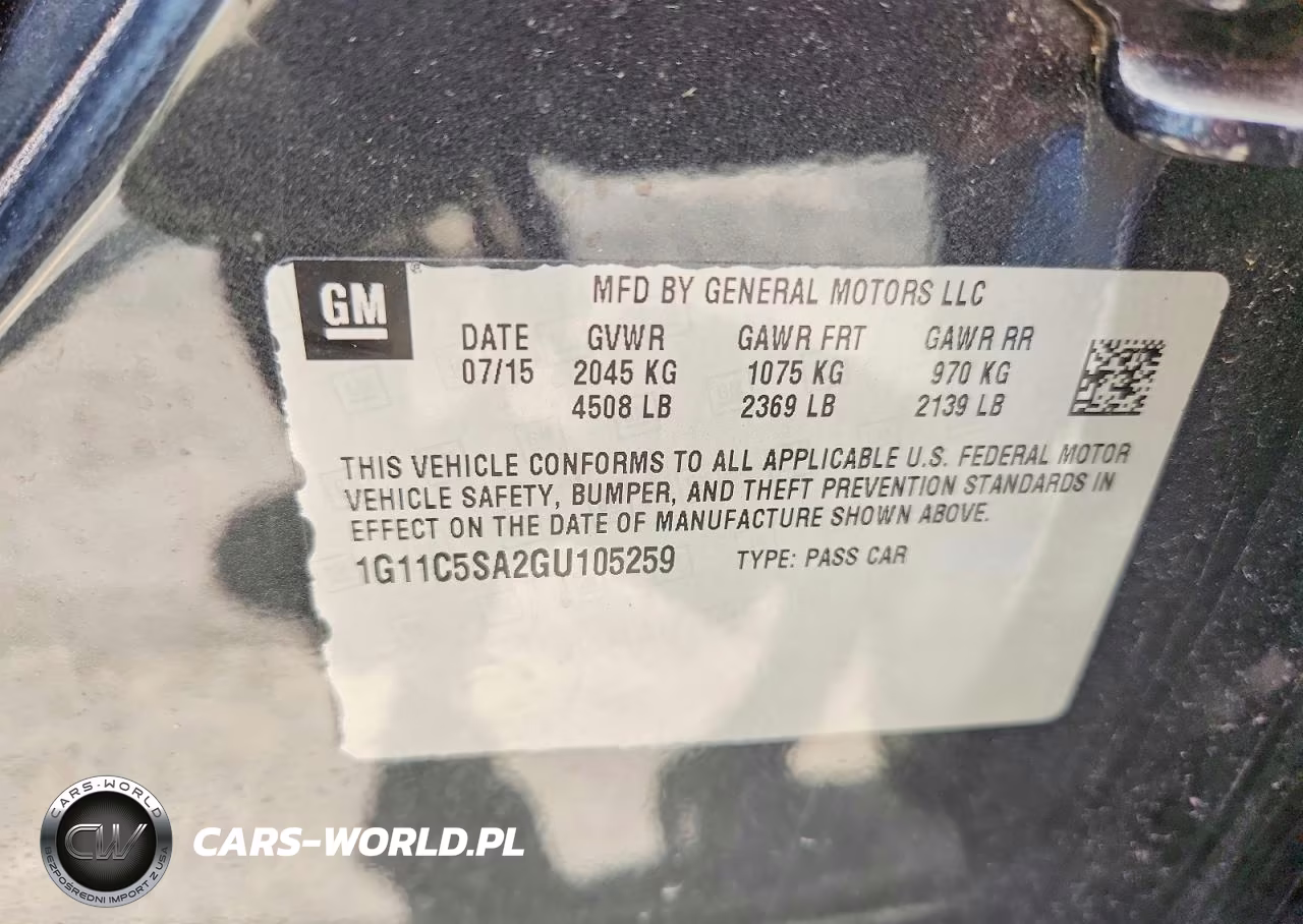 2016 Chevrolet Malibu Limited Lt VIN:1G11C5SA2GU105259 - 12