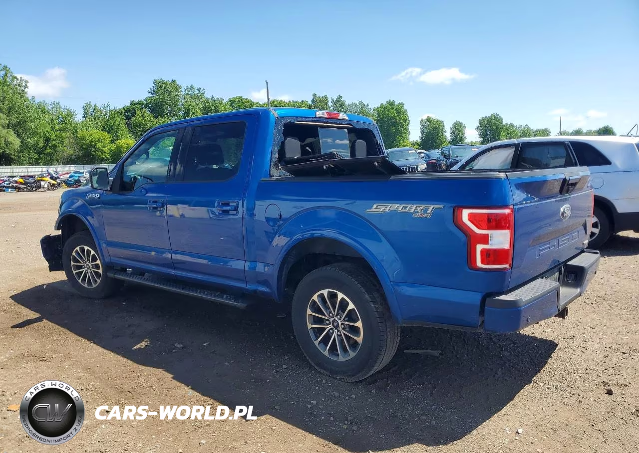2018 Ford F150 Supercrew VIN:1FTEW1EP8JFB55863 - 2