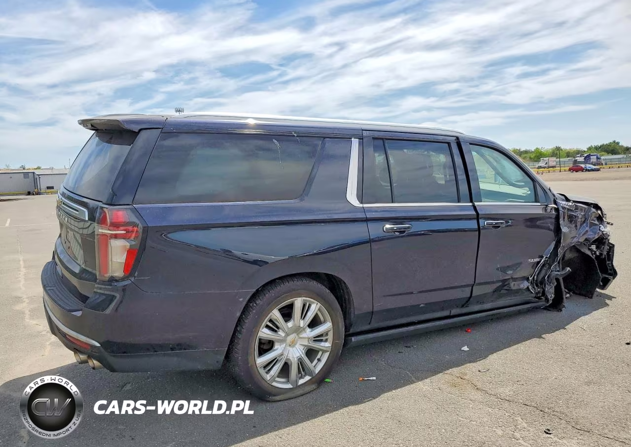 2021 Chevrolet Suburban K1500 High Country VIN:1GNSKGKL0MR206950 - 3
