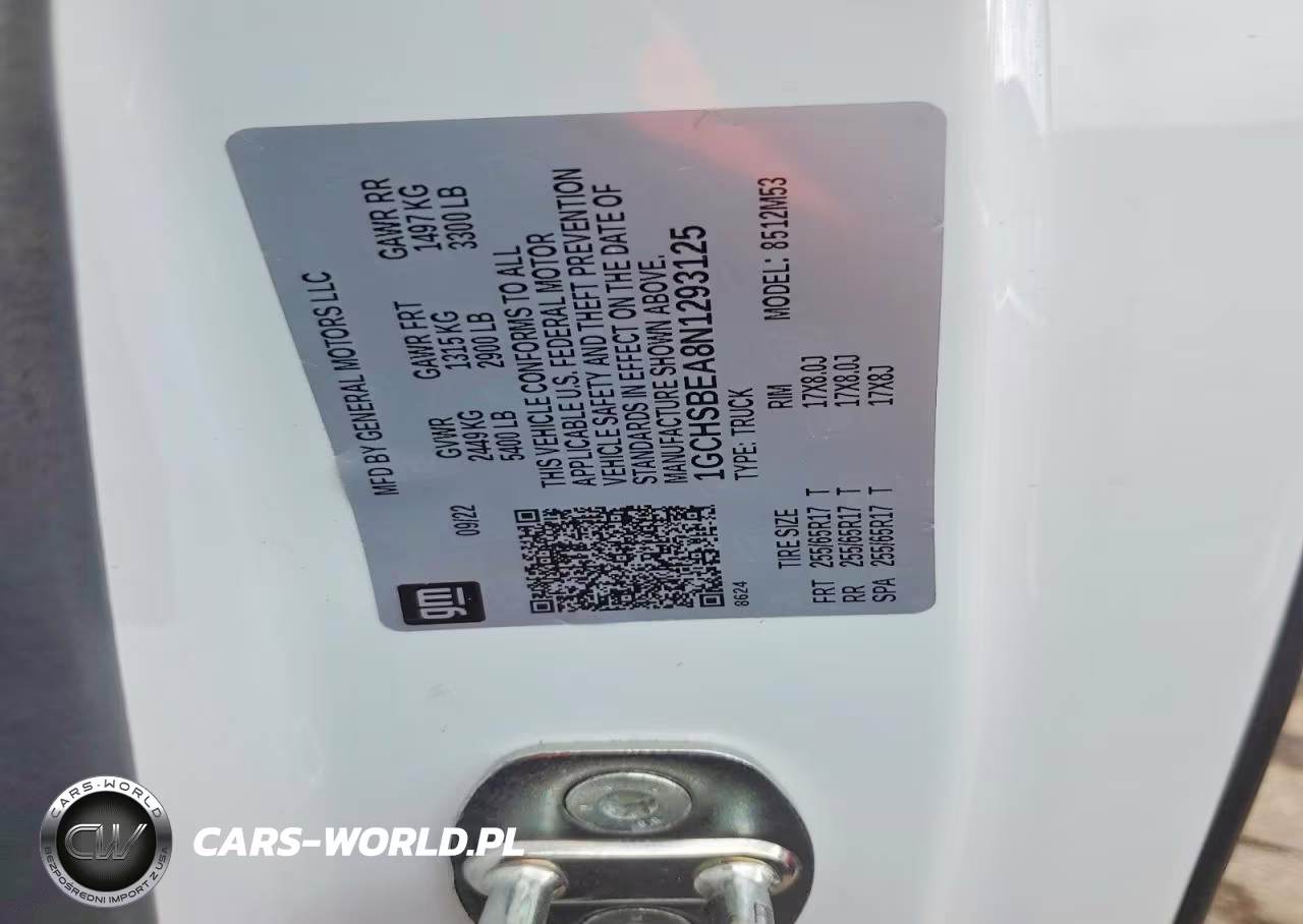 2022 Chevrolet Colorado VIN:1GCHSBEA8N1293125 - 13