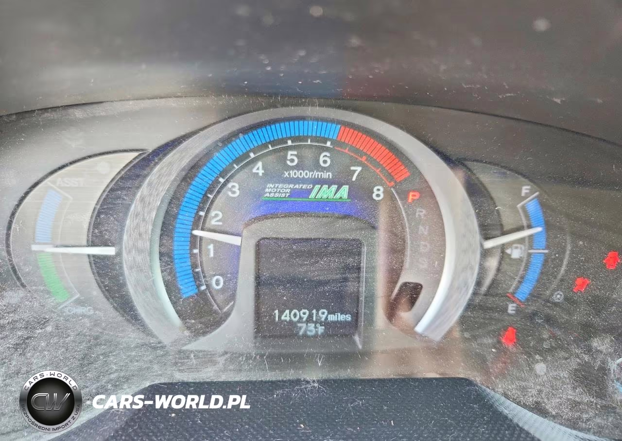 2010 Honda Insight Ex VIN:JHMZE2H77AS019445 - 9