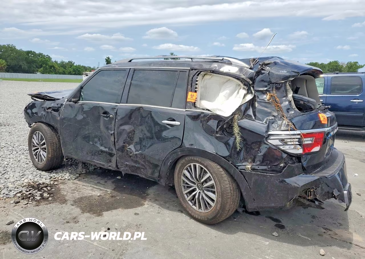 2022 Nissan Armada Sl VIN:JN8AY2BC1N9161707 - 2