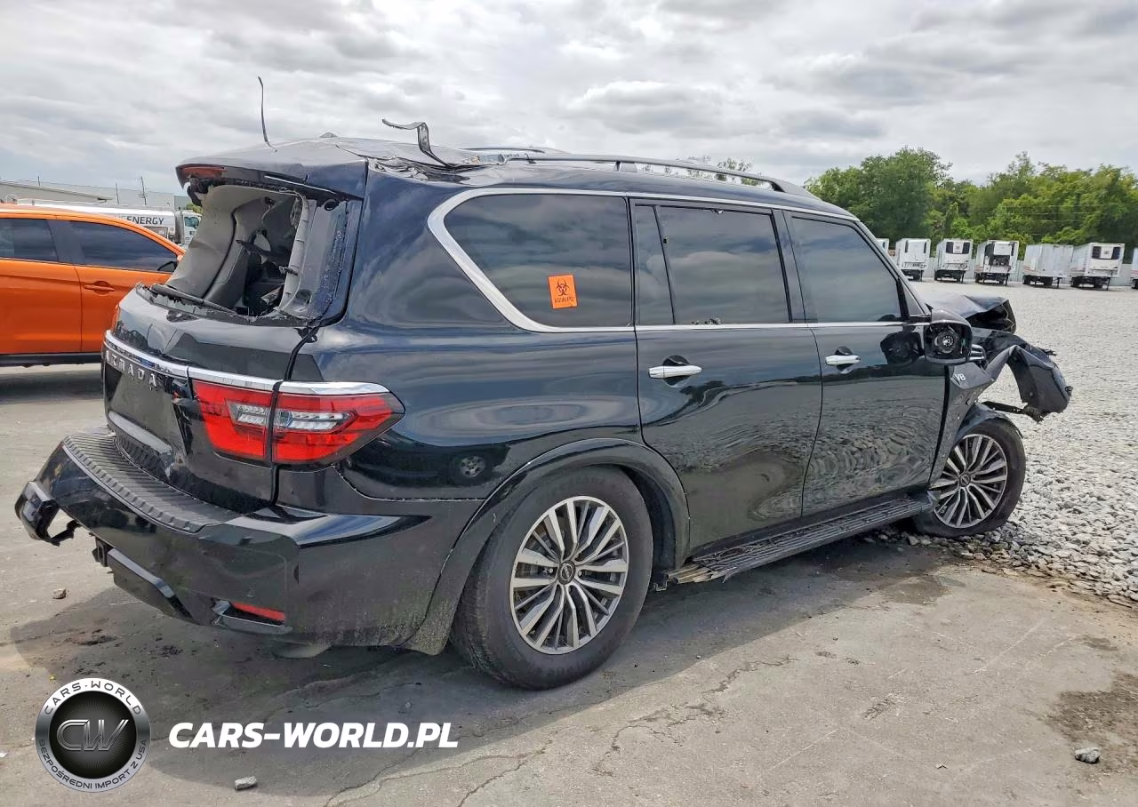 2022 Nissan Armada Sl VIN:JN8AY2BC1N9161707 - 3