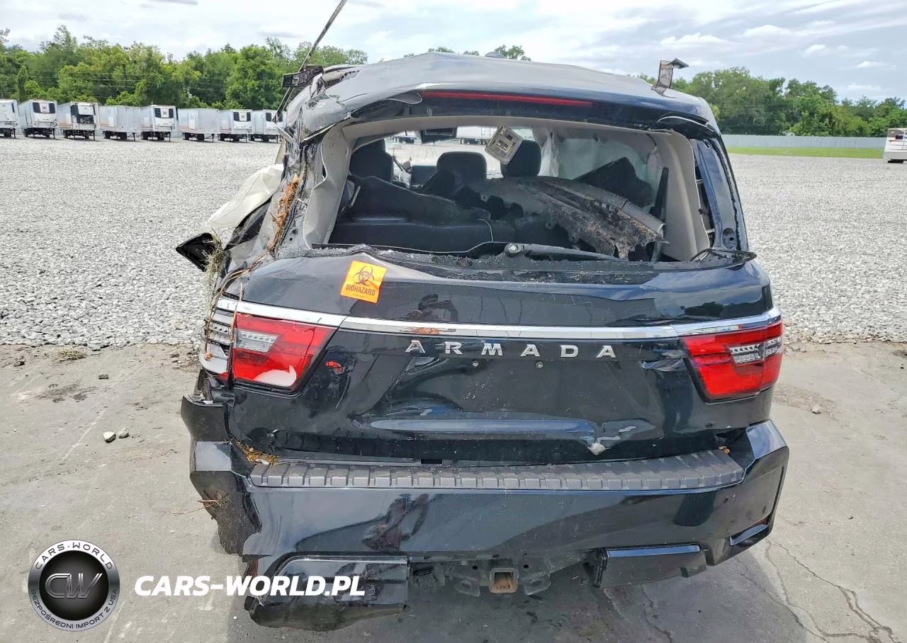 2022 Nissan Armada Sl VIN:JN8AY2BC1N9161707 - 6