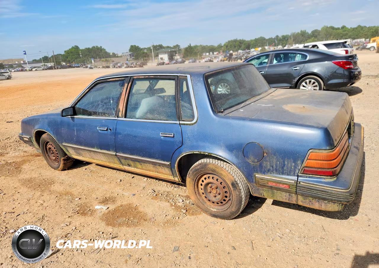 1987 Pontiac 6000 VIN:2G2AF51R8H9260908 - 2