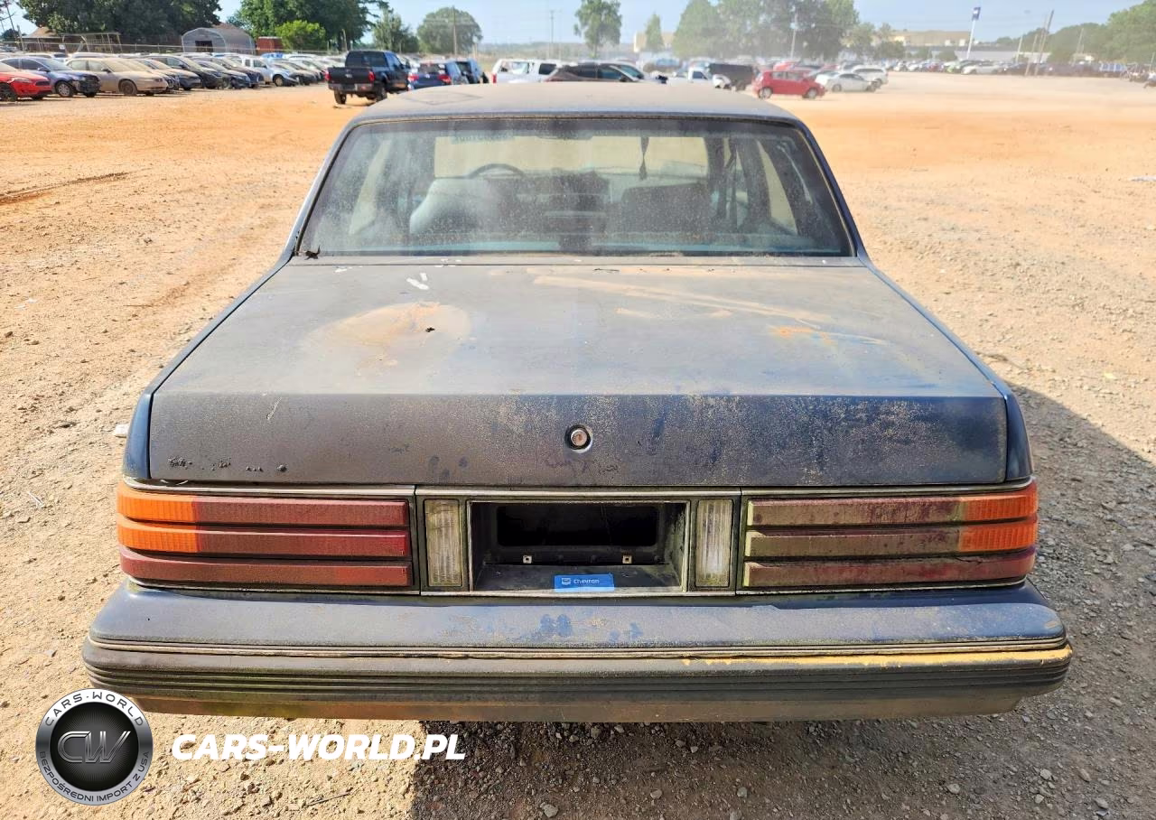 1987 Pontiac 6000 VIN:2G2AF51R8H9260908 - 6