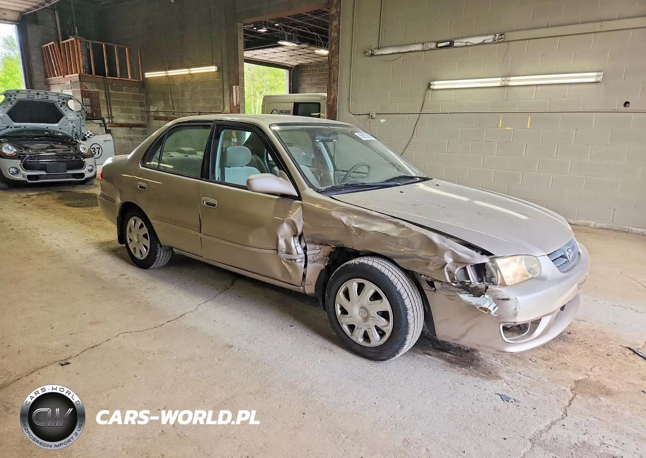 2001 Toyota Corolla Le VIN:1NXBR12E61Z558048 - 4
