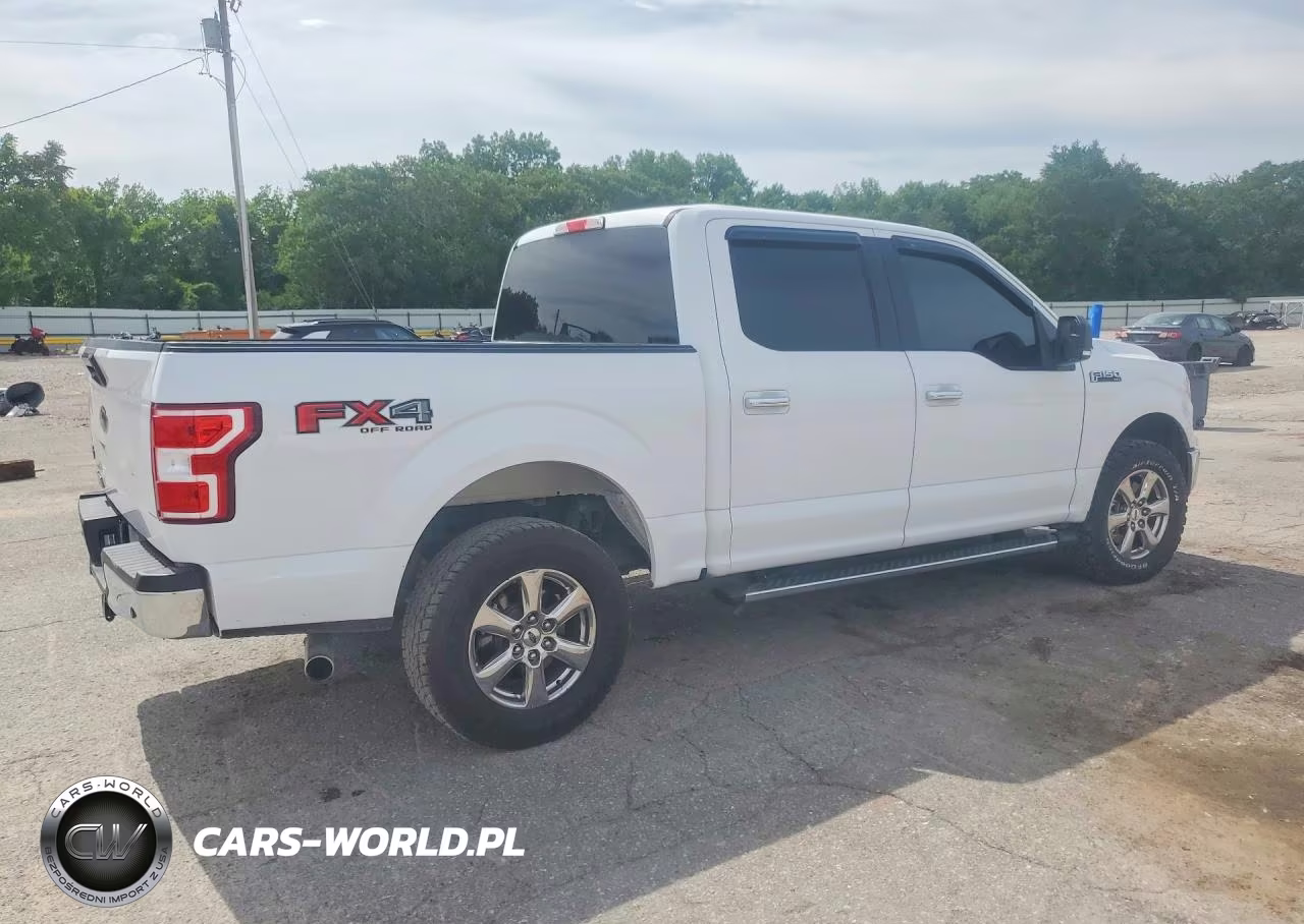 2018 Ford F150 Supercrew VIN:1FTEW1E56JKD43433 - 3