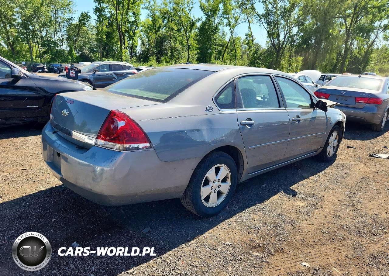 2008 Chevrolet Impala Lt VIN:2G1WT55N689185393 - 3