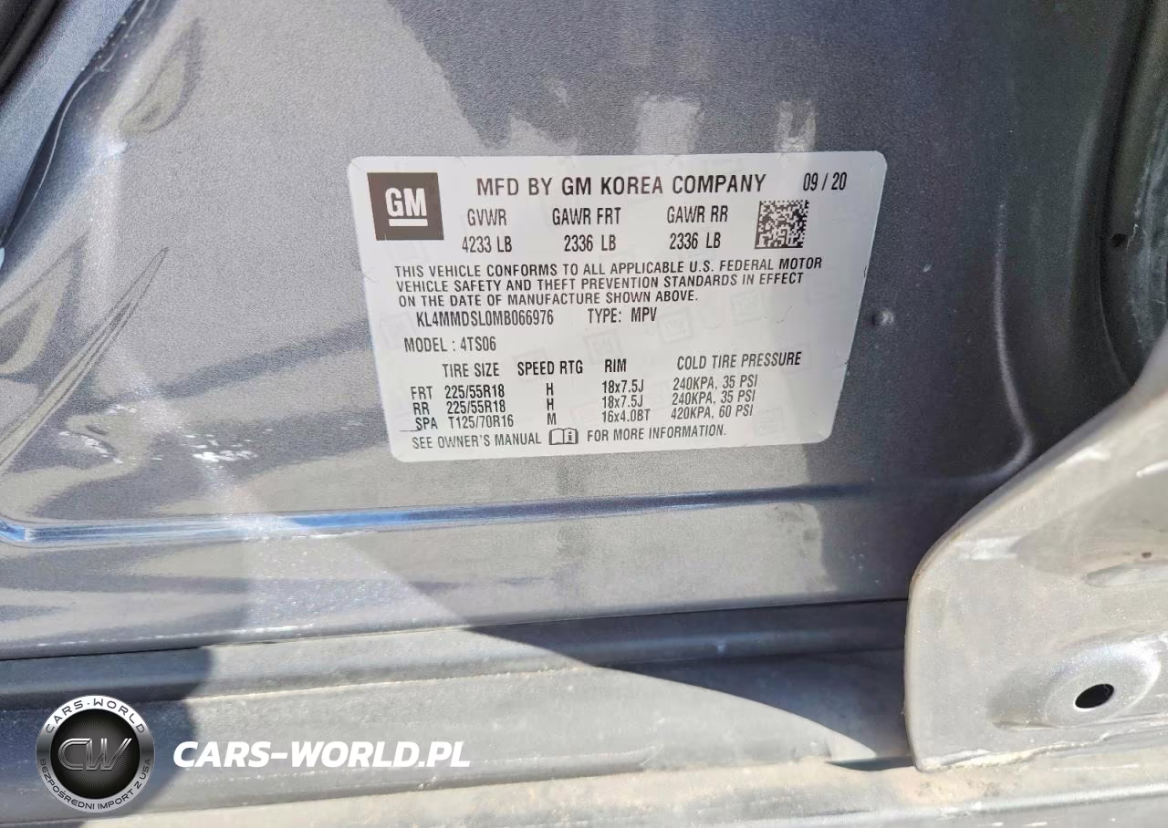 2021 Buick Encore Gx Select VIN:KL4MMDSL0MB066976 - 12