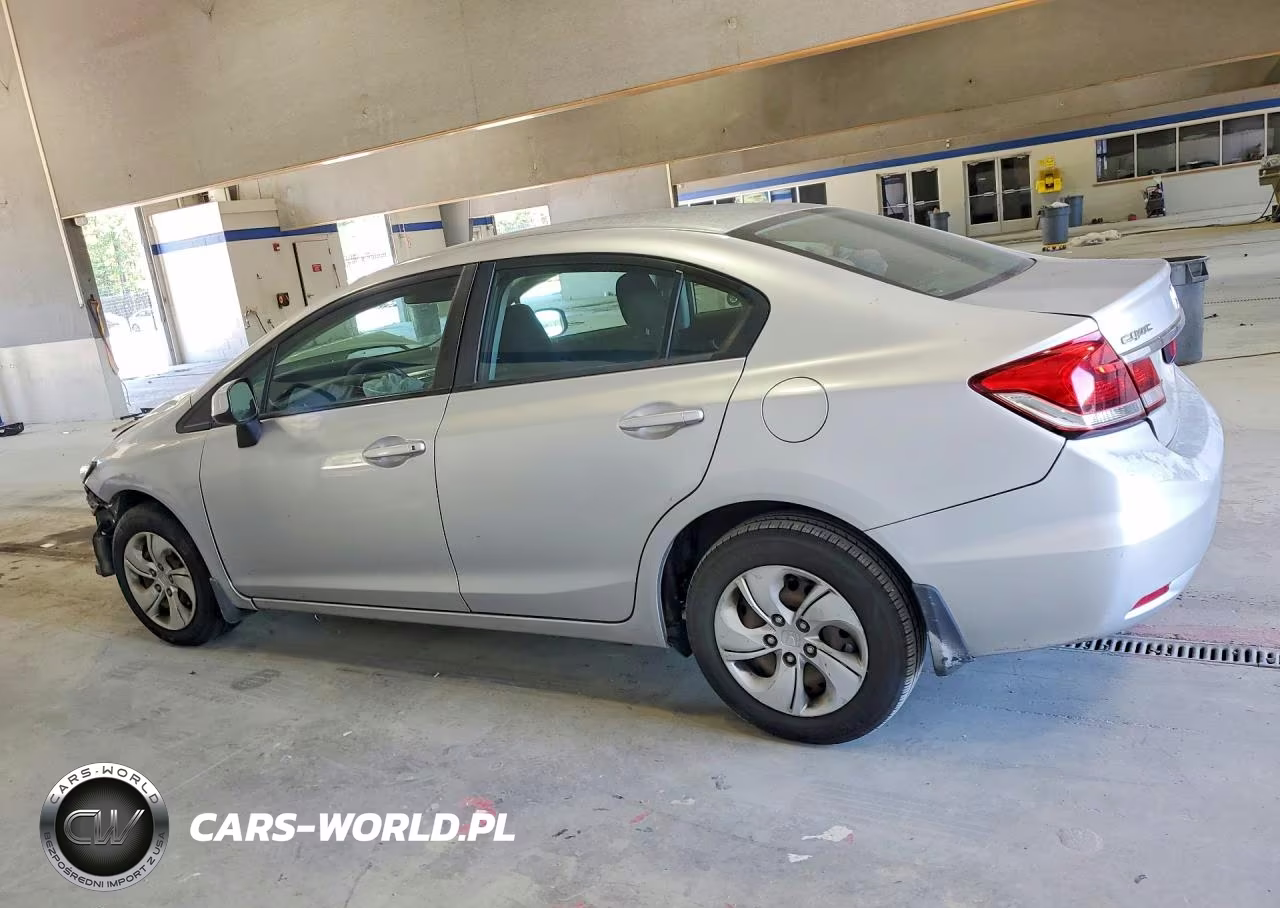 2013 Honda Civic Lx VIN:19XFB2F50DE017185 - 2