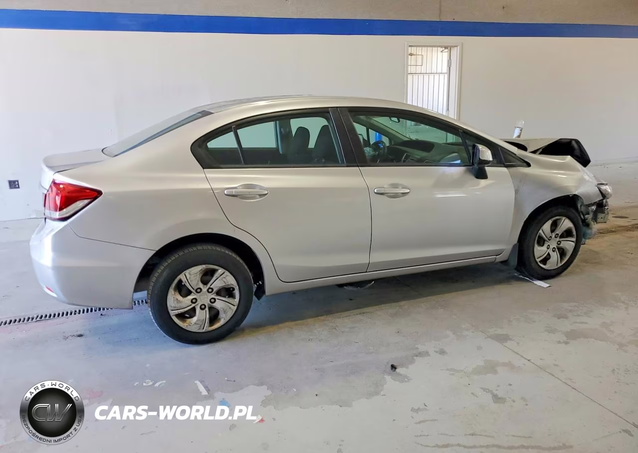 2013 Honda Civic Lx VIN:19XFB2F50DE017185 - 3