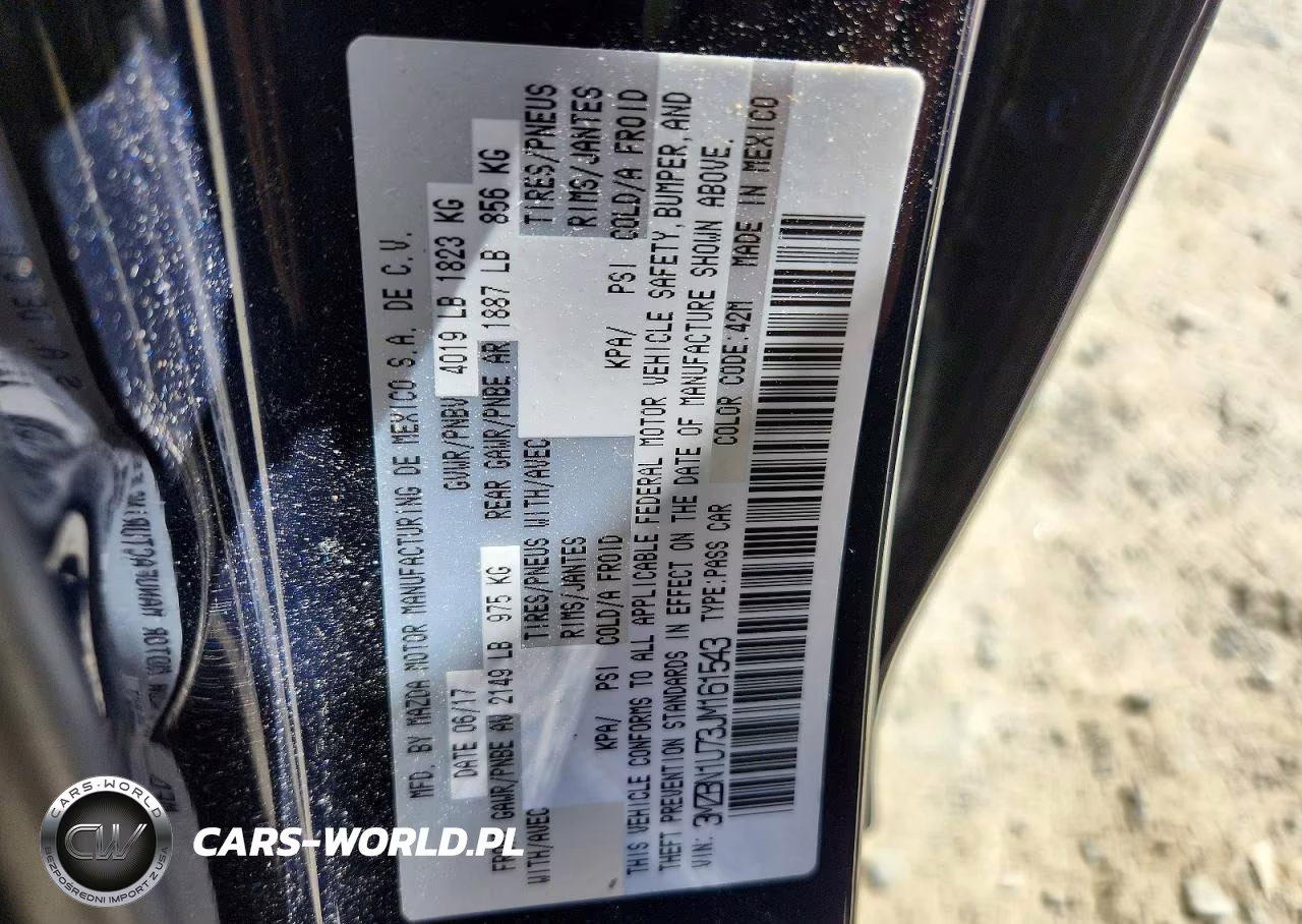 2018 Mazda 3 Sport VIN:3MZBN1U73JM161543 - 12