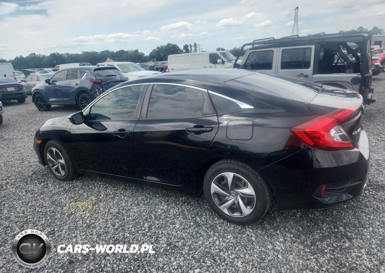 2020 Honda Civic Lx VIN:19XFC2F64LE011622 - 2