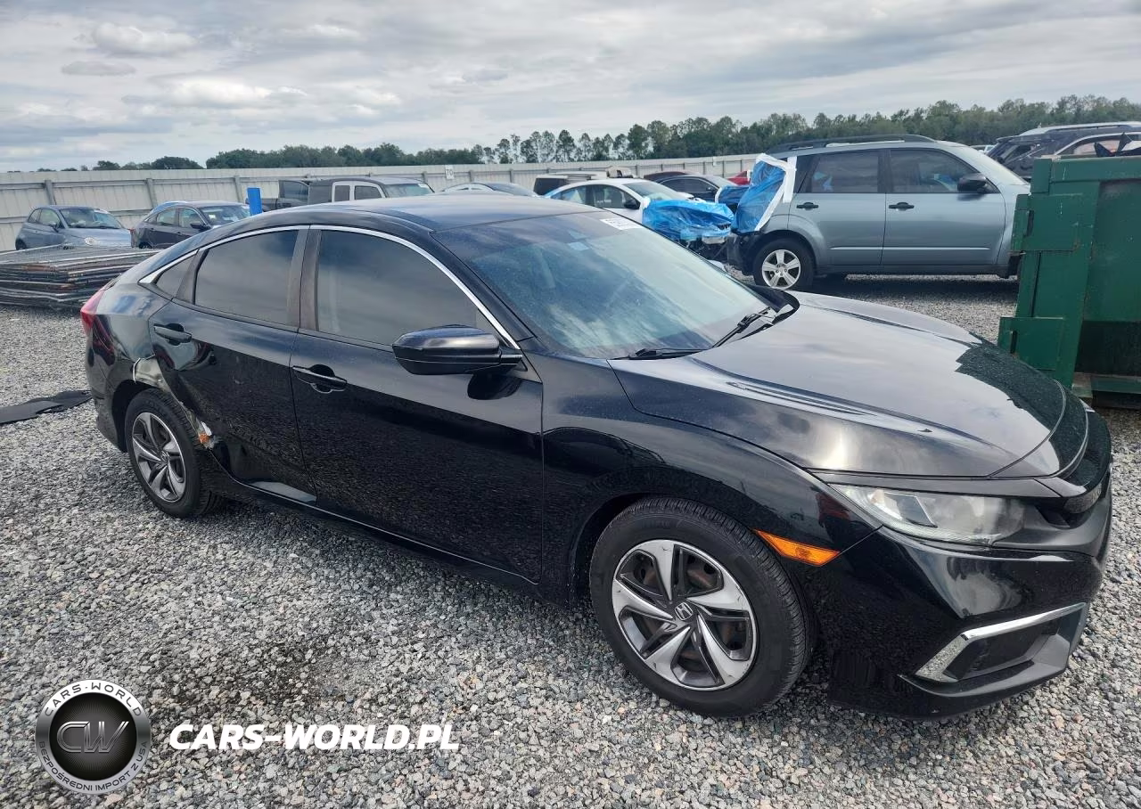 2020 Honda Civic Lx VIN:19XFC2F64LE011622 - 4
