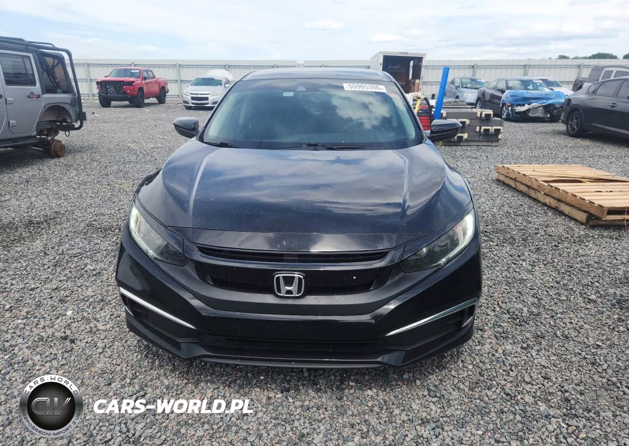 2020 Honda Civic Lx VIN:19XFC2F64LE011622 - 5