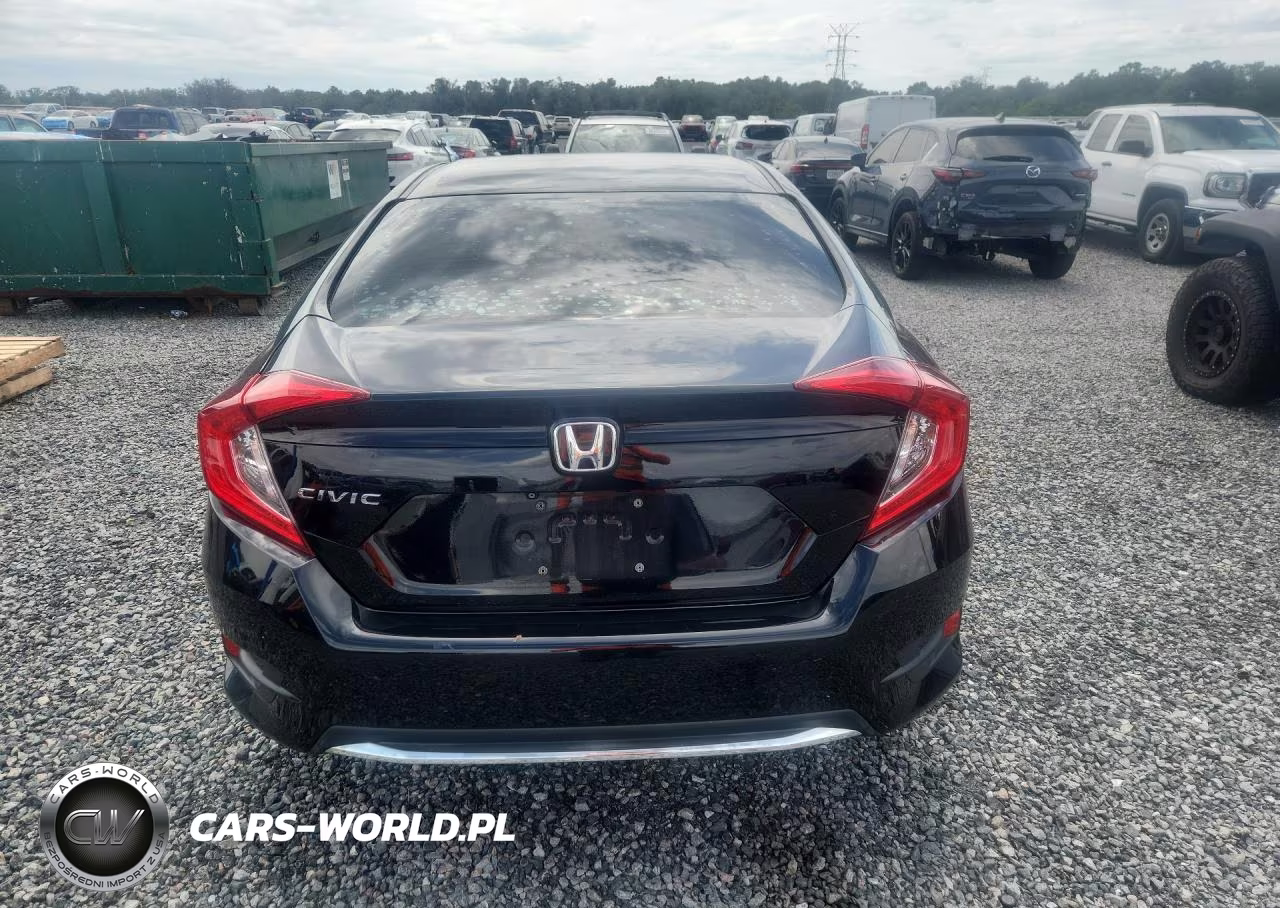 2020 Honda Civic Lx VIN:19XFC2F64LE011622 - 6
